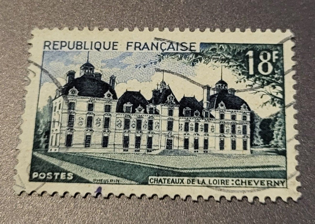 Tutti i francobolli: Frankreich 1954 briefmarke – Usato da St Gallen venduto da Stampsalshobby