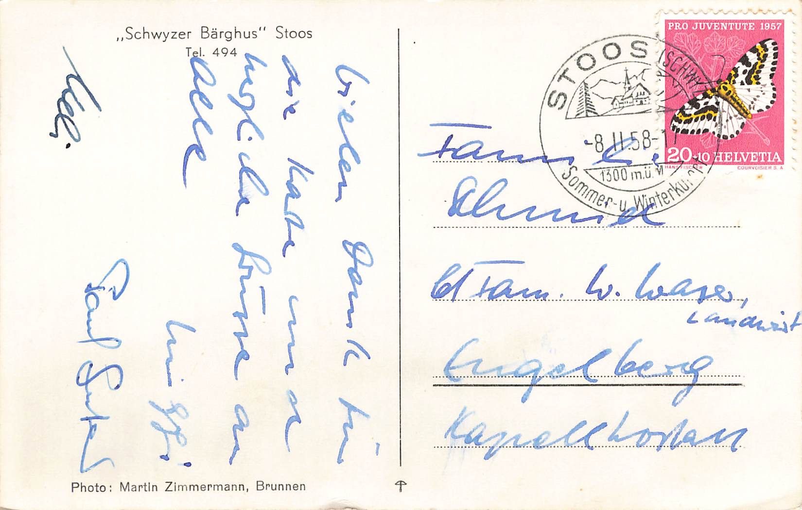 Cartes postales: Stoos – D'occasion à Biasca par Blenio71 1