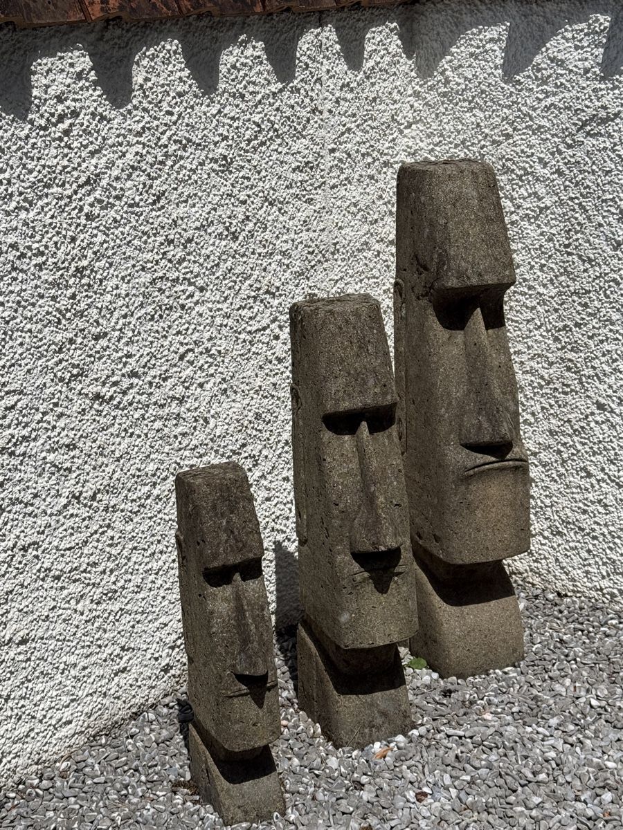 Sculture & Statue: Set of 3 garden stone statues – Usato da Bremgarten AG venduto da kei_vg6n