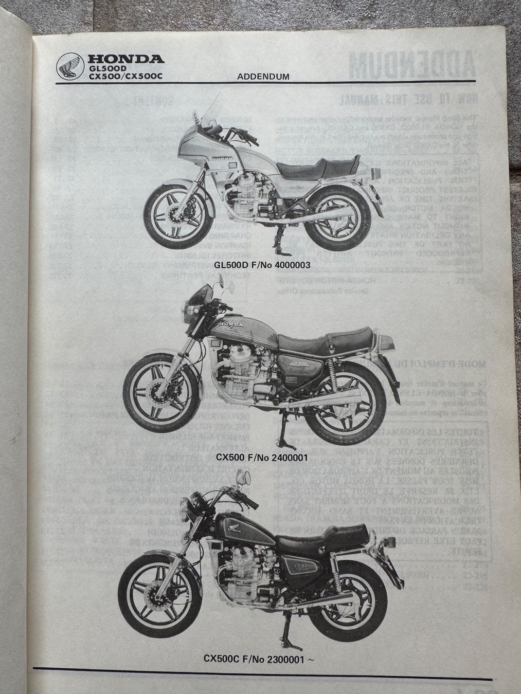 Honda Strasse: Honda CX 500 / CX500 – Gebraucht aus Morrens VD von kawah2 1