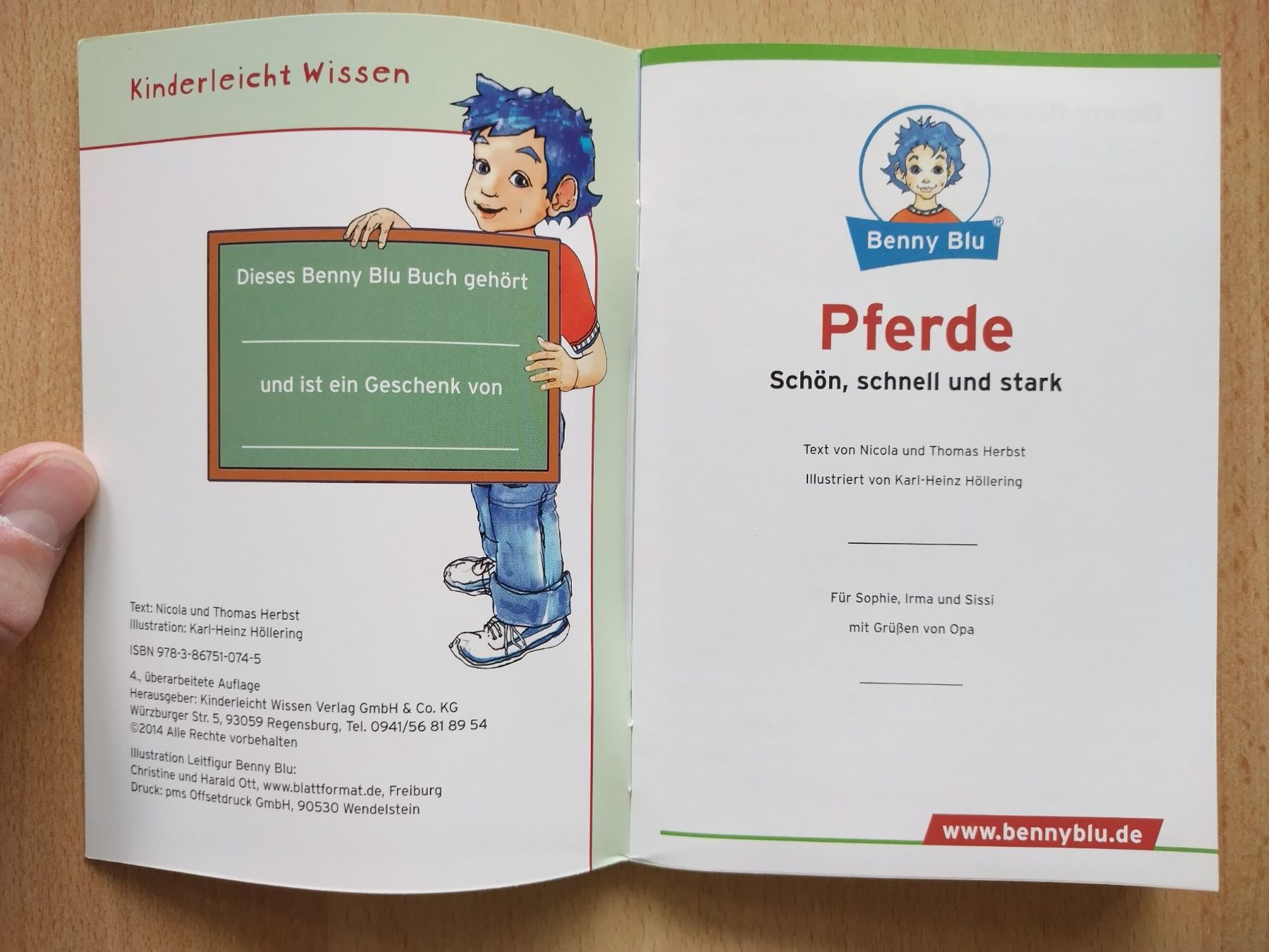 Bücher: Benny Blu - Pferde / Schön, schnell und stark – Neu (gemäss Beschreibung) aus Jona von Argus36 2