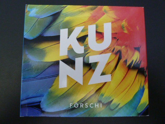 CD: KUNZ - Förschi  (Digipack) – Usato da Au ZH venduto da sikoku