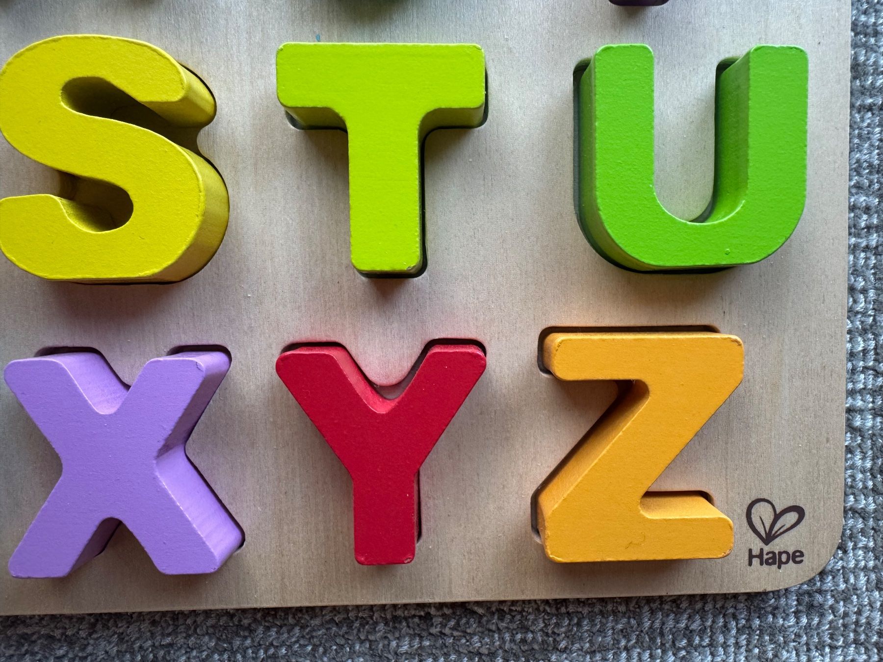 Hape Puzzle: Buchstaben Puzzle - HAPE – Usato da Aarau venduto da Kilauea 2