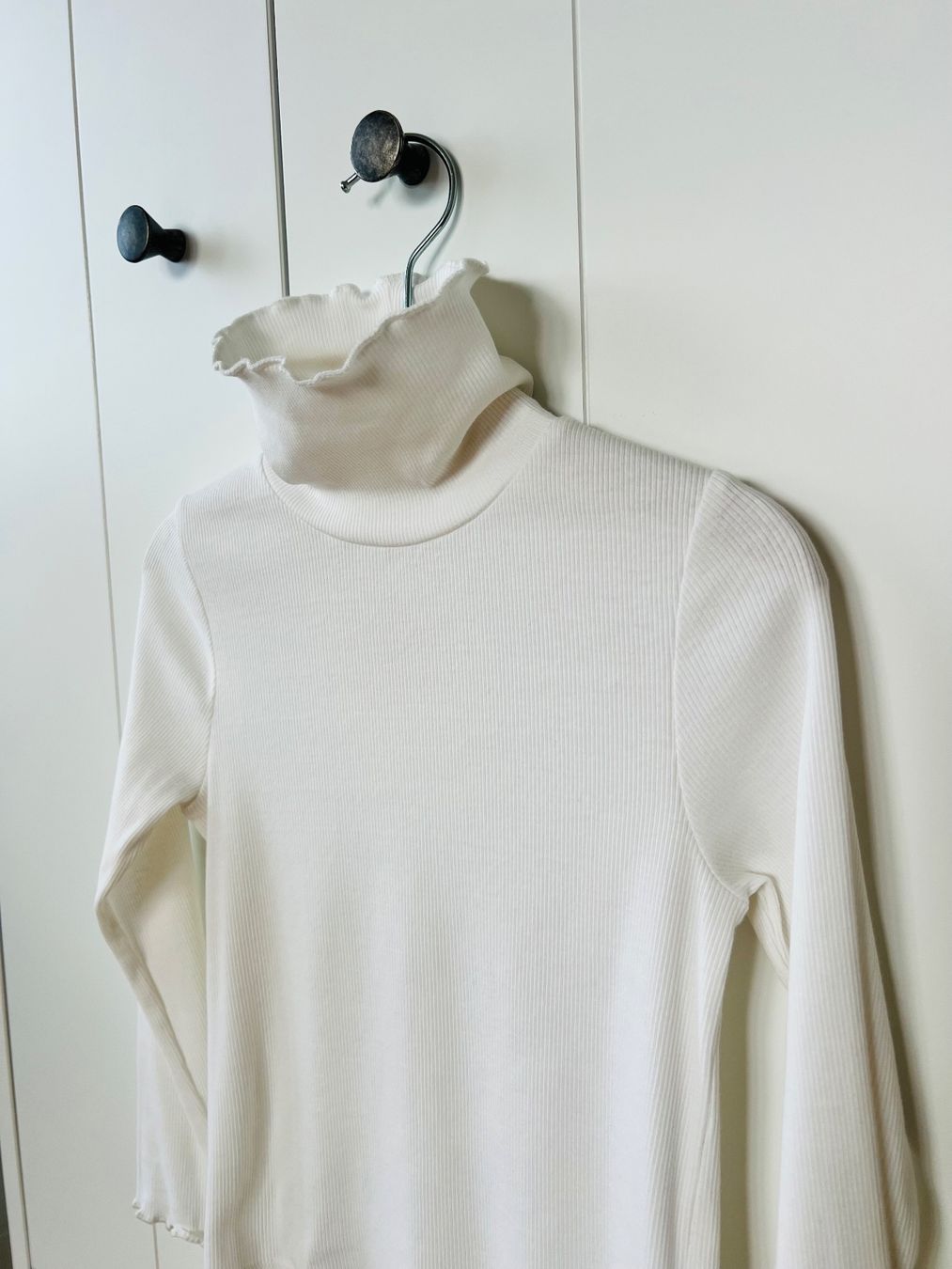 Blusen, T-Shirts & Tops: F&F 110 creme Rollkragenbluse Bluse – Gebraucht aus Burgdorf von rulan