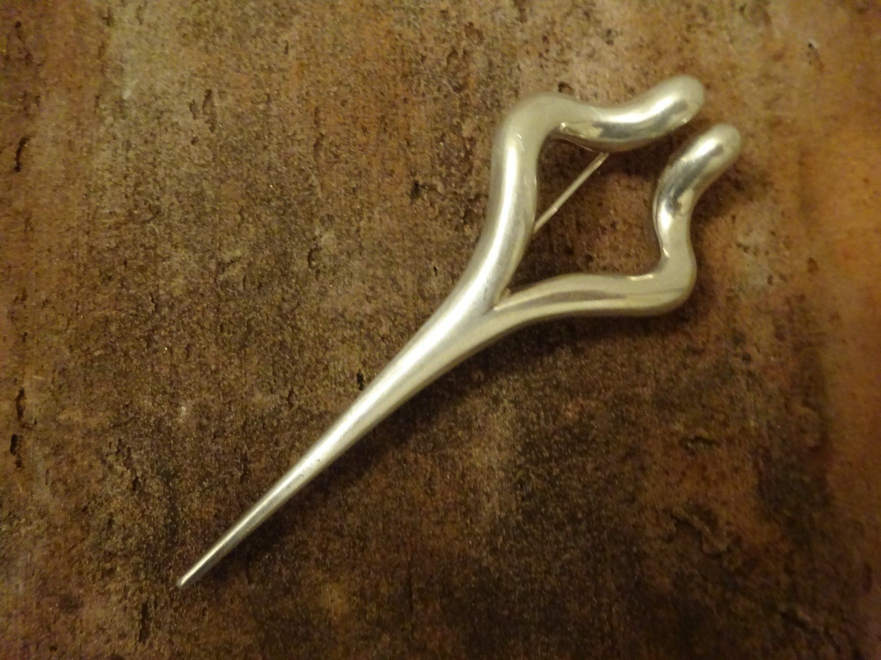 Spille & Fermagli: Interessante Fibel Brosche / 925 Silber – Usato da Esslingen venduto da FetteSchnecke 7