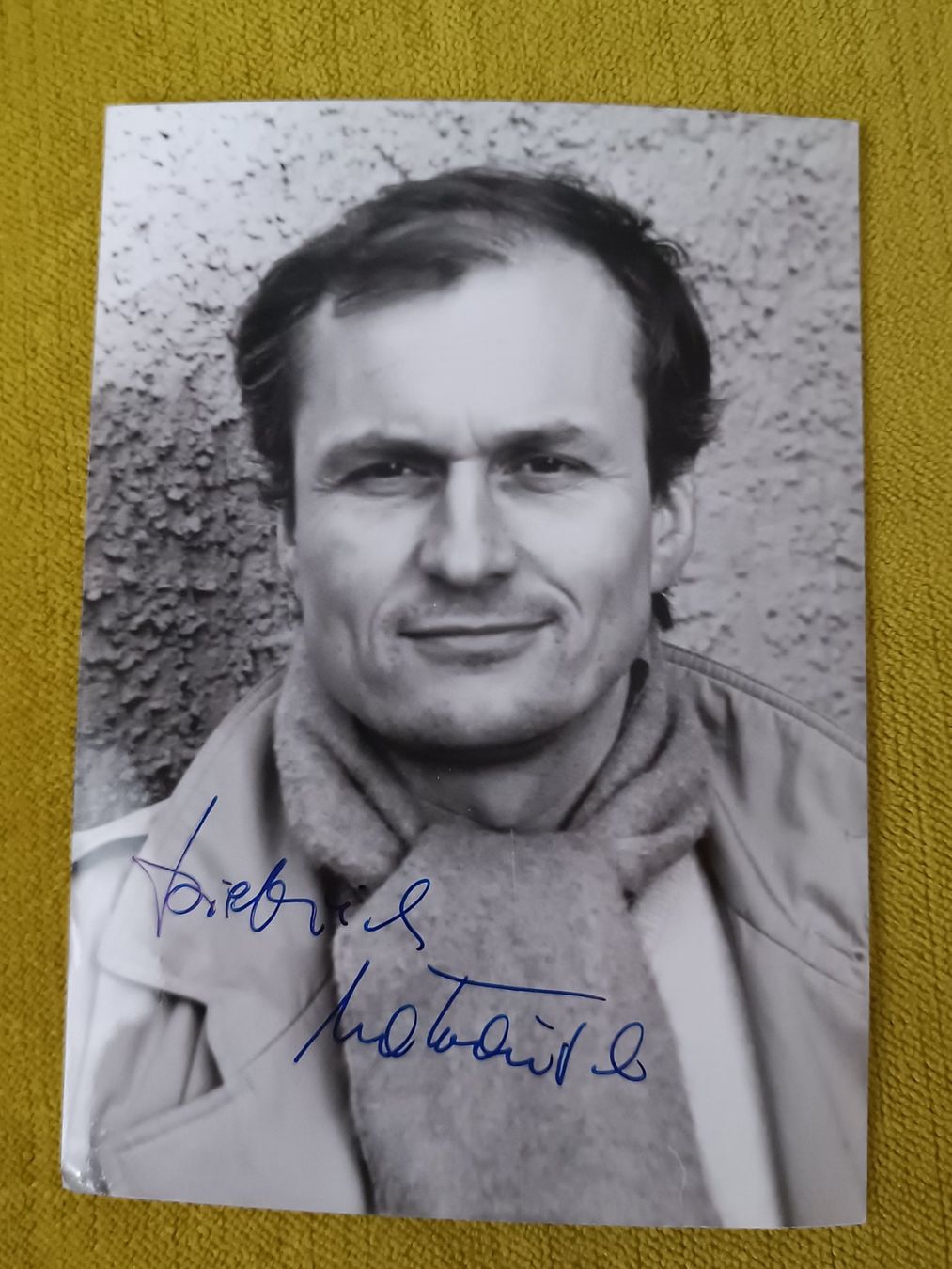 Autogramme: Dietrich Mattausch - handsigniert – Gebraucht aus Menziken von Autogramme