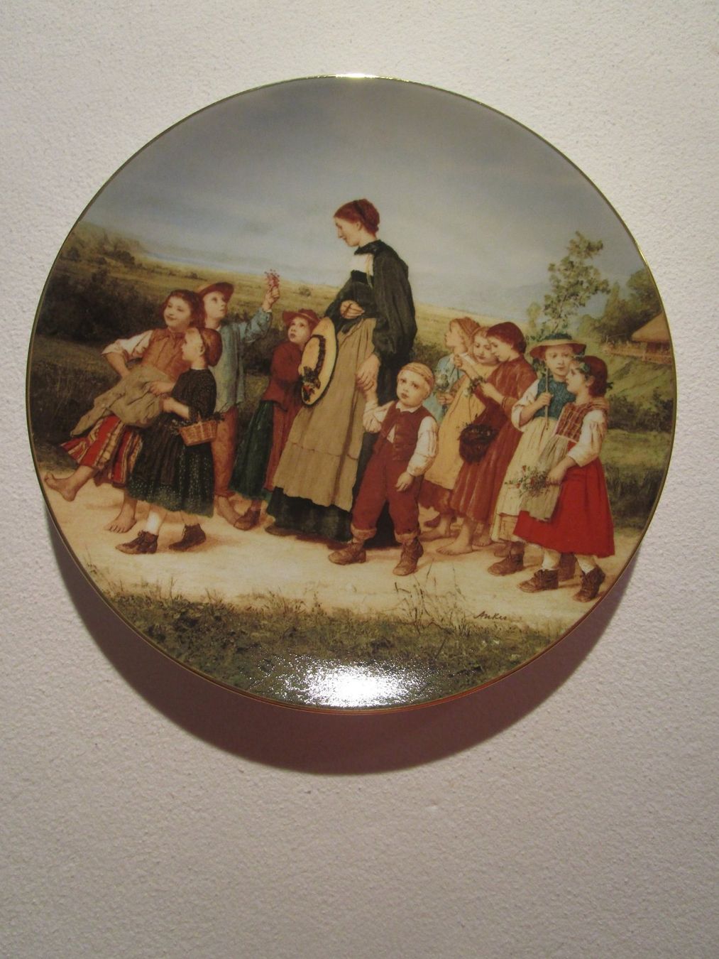 Teller: Albert Anker – Neu (gemäss Beschreibung) aus Reinach BL von Hagast