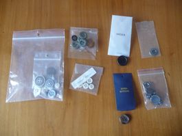 Div. Knöpfe zB. Gant, Espirt, Strellson, Dockers u. Mexx
