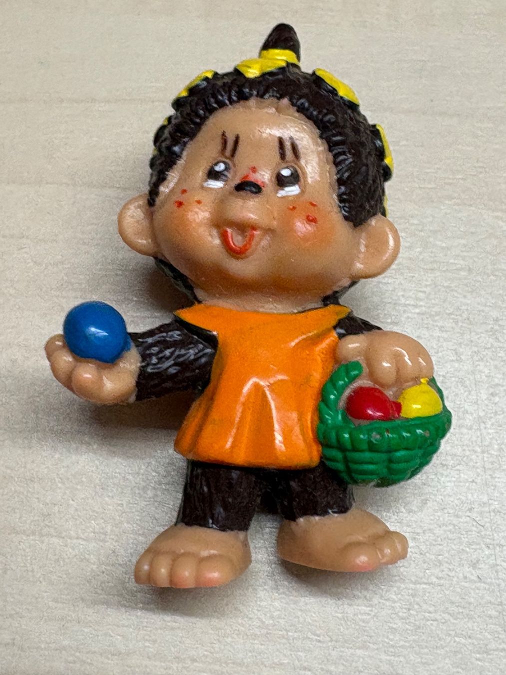 Bullyland Statuette: 4 Bully Monchichi, Vintage Figuren, 1982 – Usato da Rümligen venduto da Sibill 2