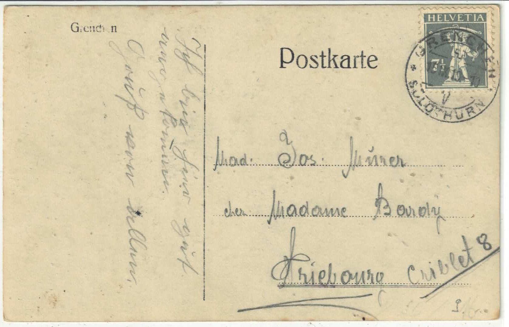 Cartoline postali: Grenchen - Generalansicht – Usato da Ettingen venduto da Kartenplanet 1
