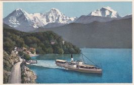 Beatenbucht am Thunersee Eiger Mönch und Jungfrau