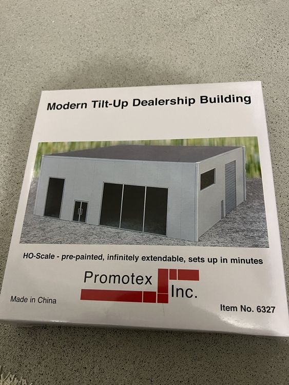 Herpa Promotex Modern Tilt Up Dealership Building No. 6327 - (Neu ...