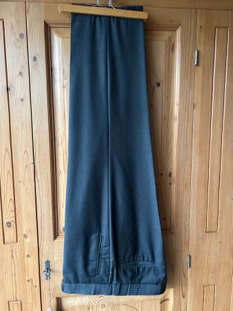 p.m. Galutier elegante Herren Büro-Stoffhose Gr. 58 anthraz