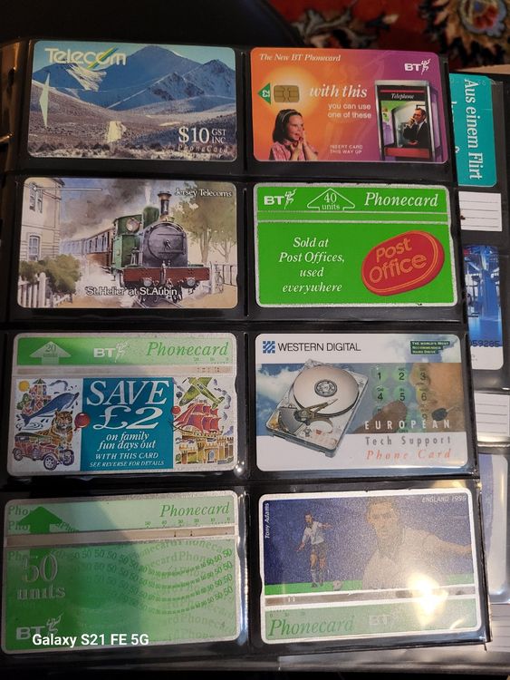 Cartes de téléphone: Telefonkarten sammlung 220 stück international – D'occasion à Duggingen par tamola67 6