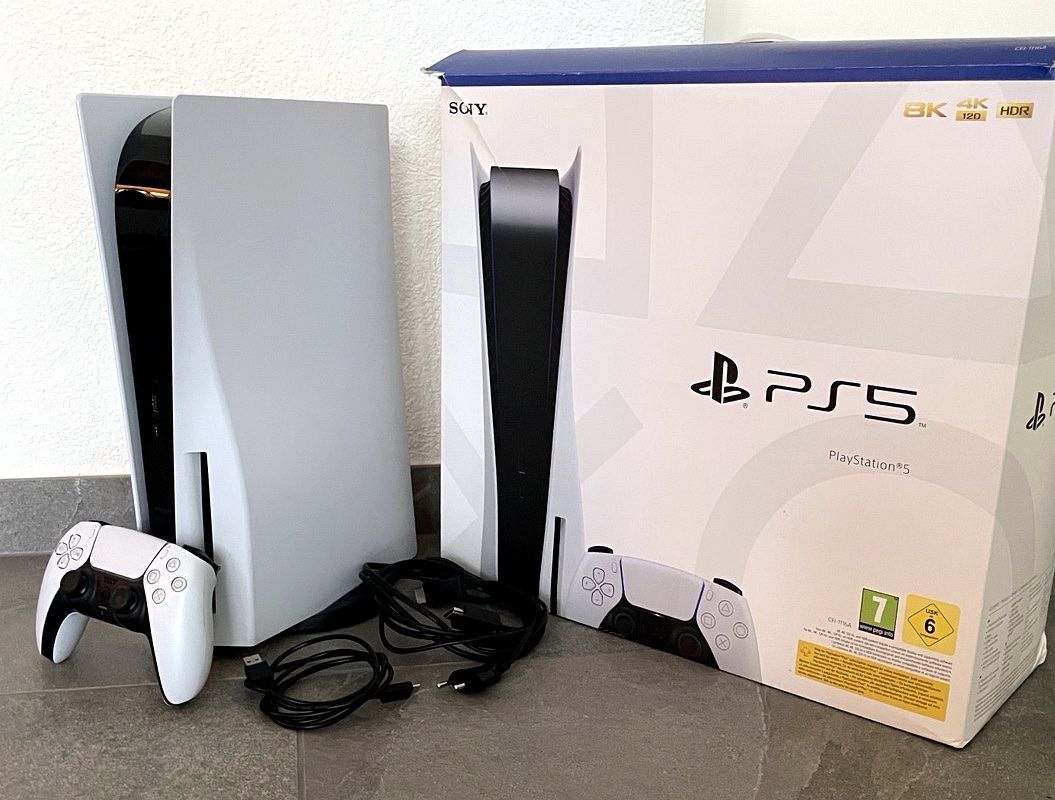 Sony Console: Sony Playstation 5 Disc Edition mit Originalverpackung – Usato da Schwarzenbach SG venduto da rob_8mff