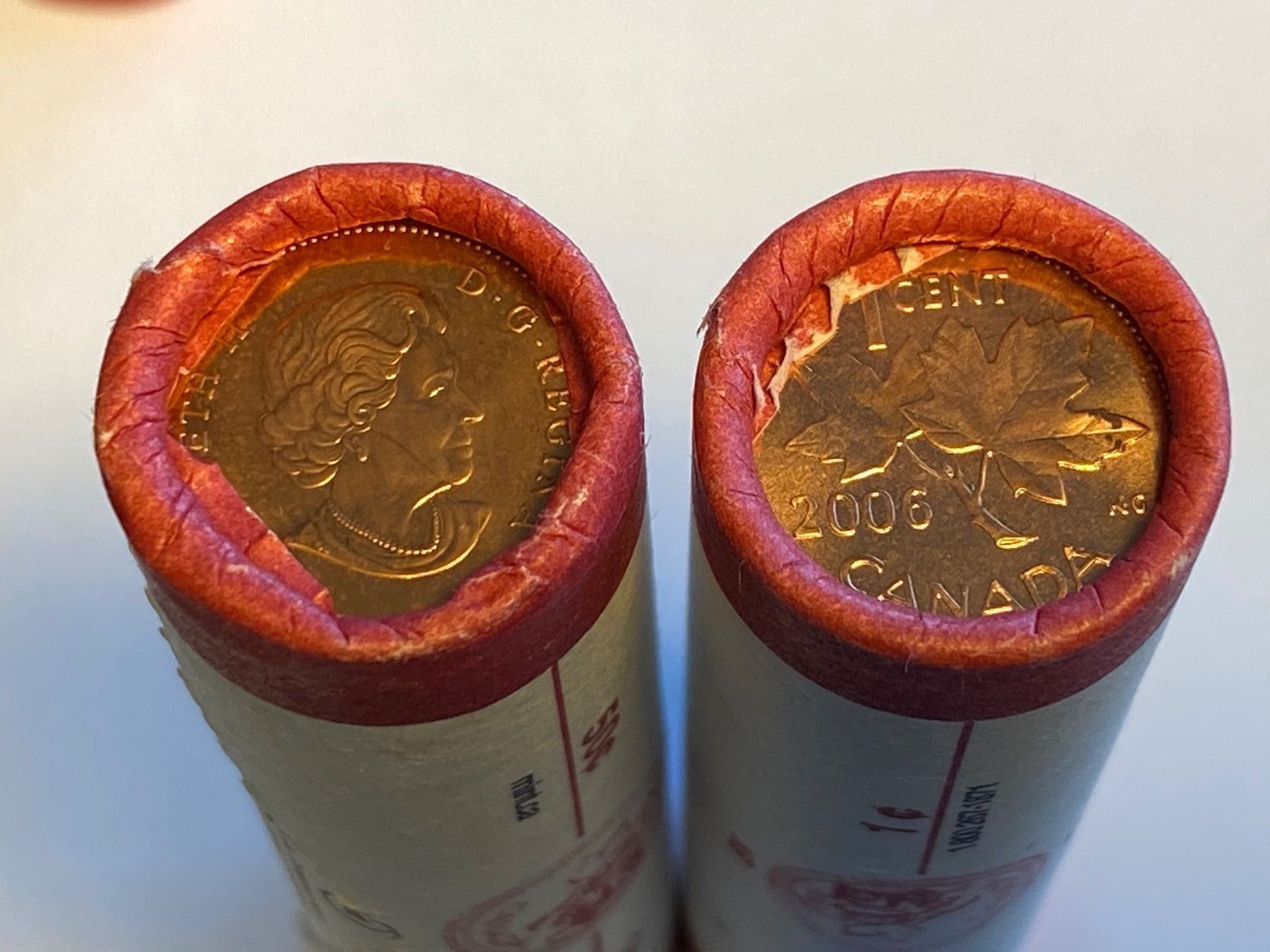 Tutti le monete: Kanada 1 Cent Original Roll 2006 Stgl – Nuovo e nell'imballaggio originale da Gossau SG venduto da SammlerLarium 3