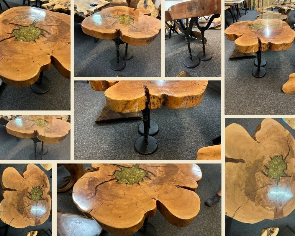 Tavoli: Echtholz Couchtisch mit Tischbeinen – Nuovo e nell'imballaggio originale da Herzogenbuchsee venduto da Centilmen