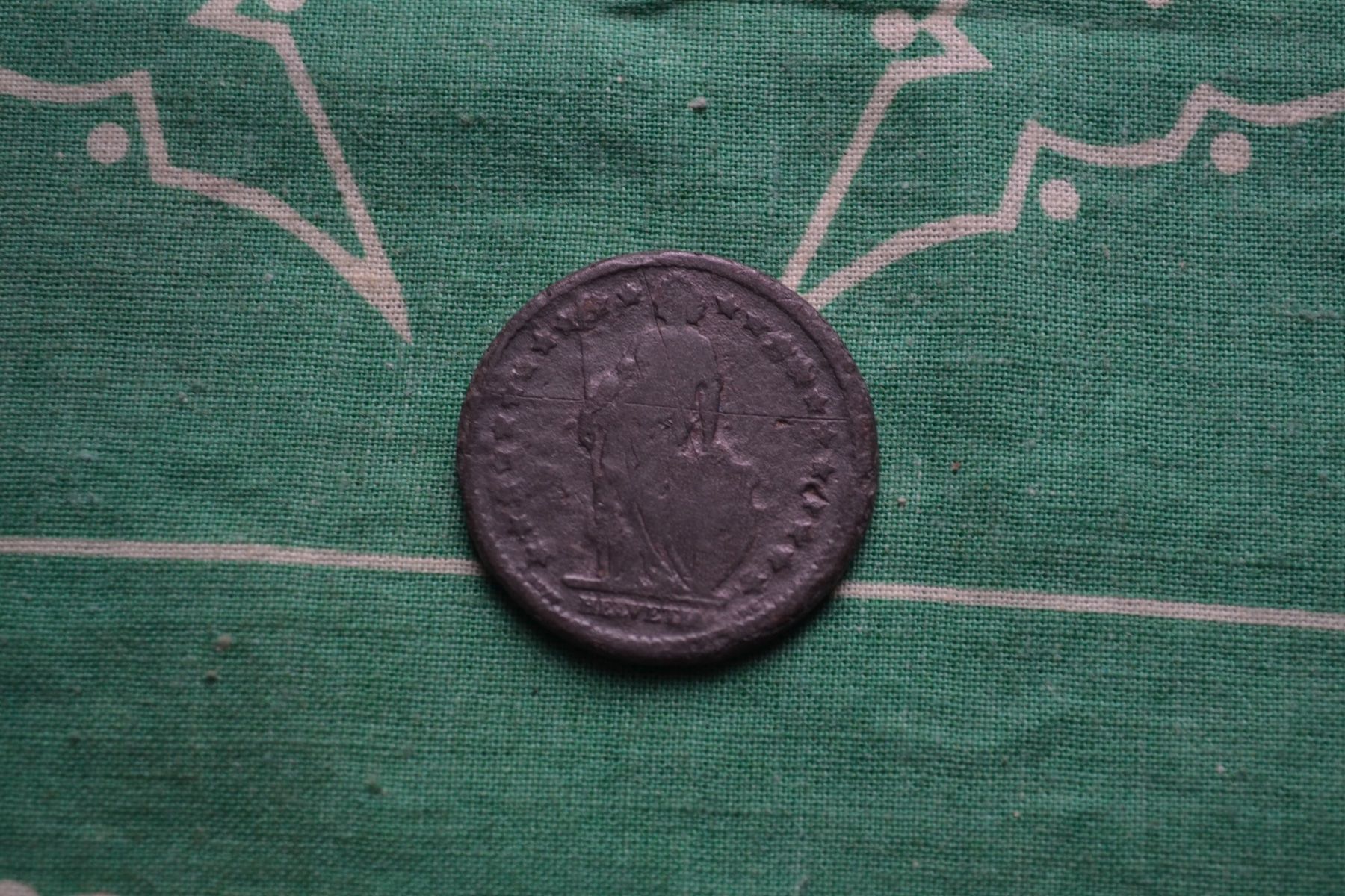 Tutti le monete: 2 Francs 1874 en plomb – Usato da Renens VD venduto da Doidefee 1
