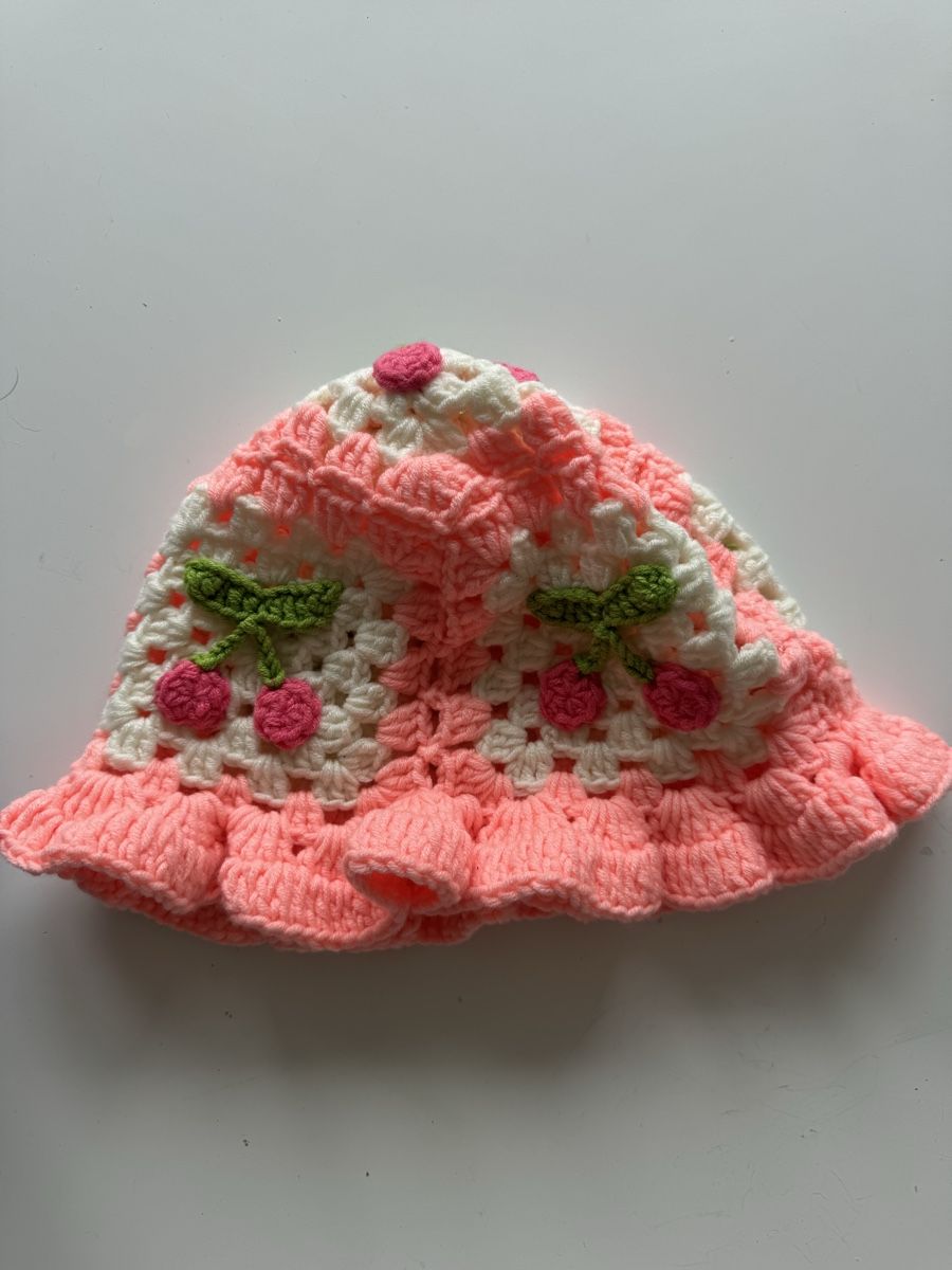 Copricapi, berretti & cappellini: Crochet Summer Hat – Nuovo (secondo la descrizione) da Zürich venduto da forestF4iry