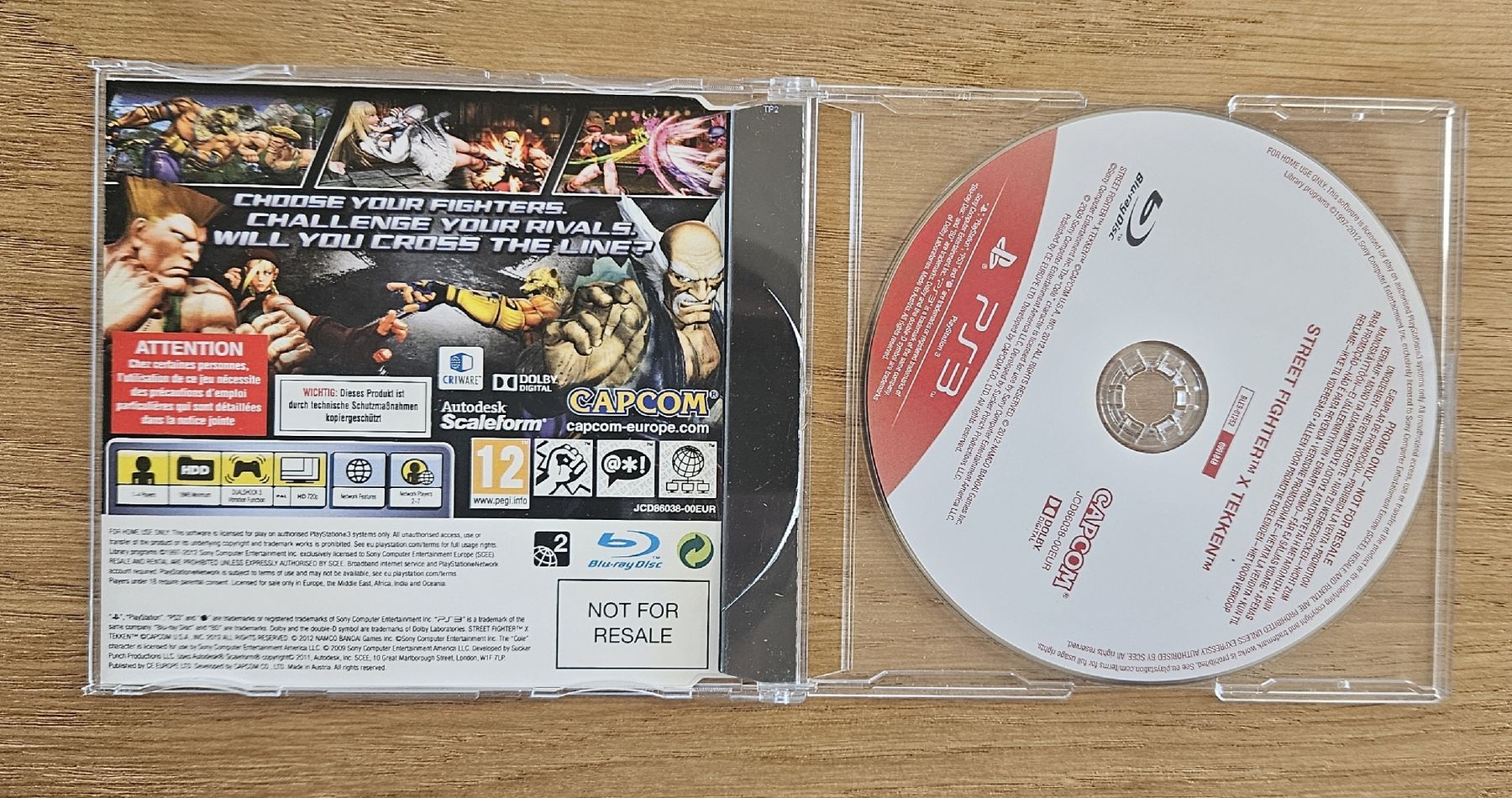Giochi: Street Fighter X Tekken - PS3 - Version PROMO – Usato da Delémont venduto da Max-VideoGames 1