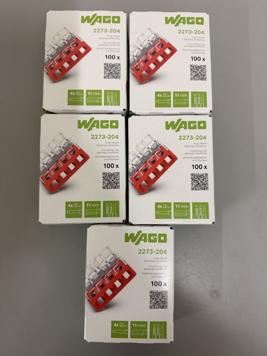 Wago Elektronikbauteile: Wago klemmen neu  – Neu und originalverpackt aus Zürich von papaplatte