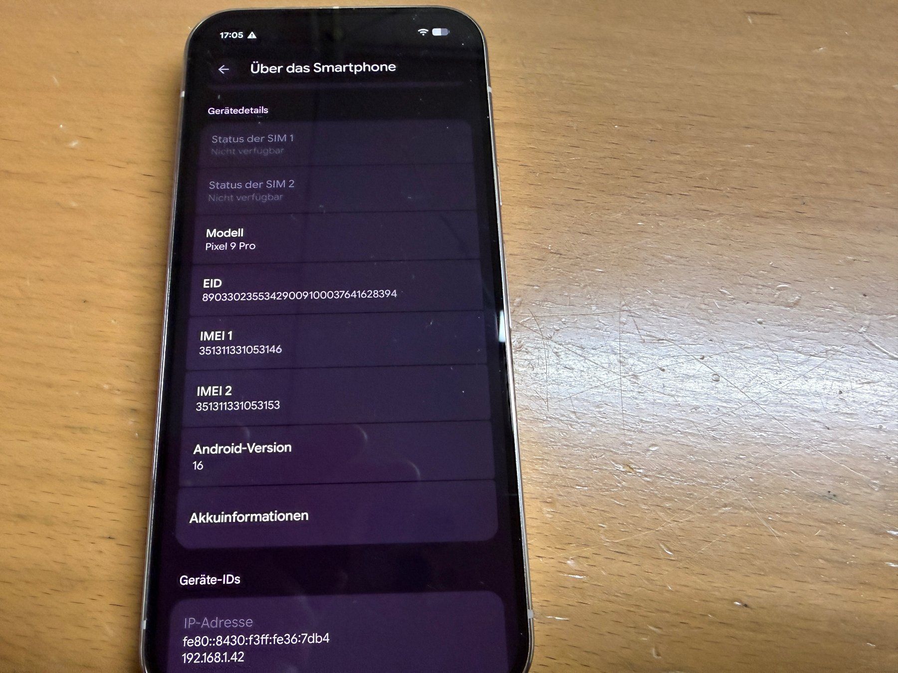 Google Handys / Smartphones: Google Pixel 9 Pro 128Gb – Gebraucht aus Au SG von bah_6f5w 4