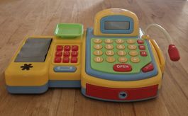 Kasse Spielzeug mit Zubehör guter Zustand