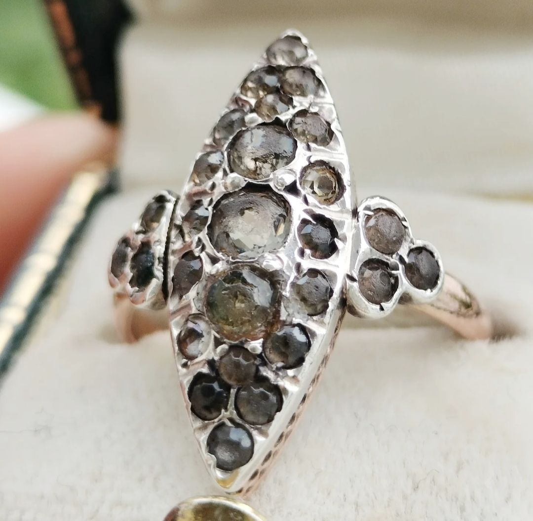 Anelli: Antiker Marquise Paste Ring – Usato da schwyz venduto da larry91sz 2
