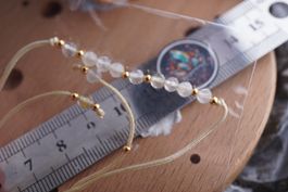 Armband  Citrin   Verstellbar    Fein