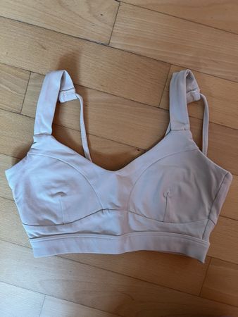 Cream-colored Women's Sports Bra - Gr S