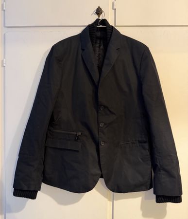 Giacca imbottita uomo elegante Gazzarrini nera taglia 50
