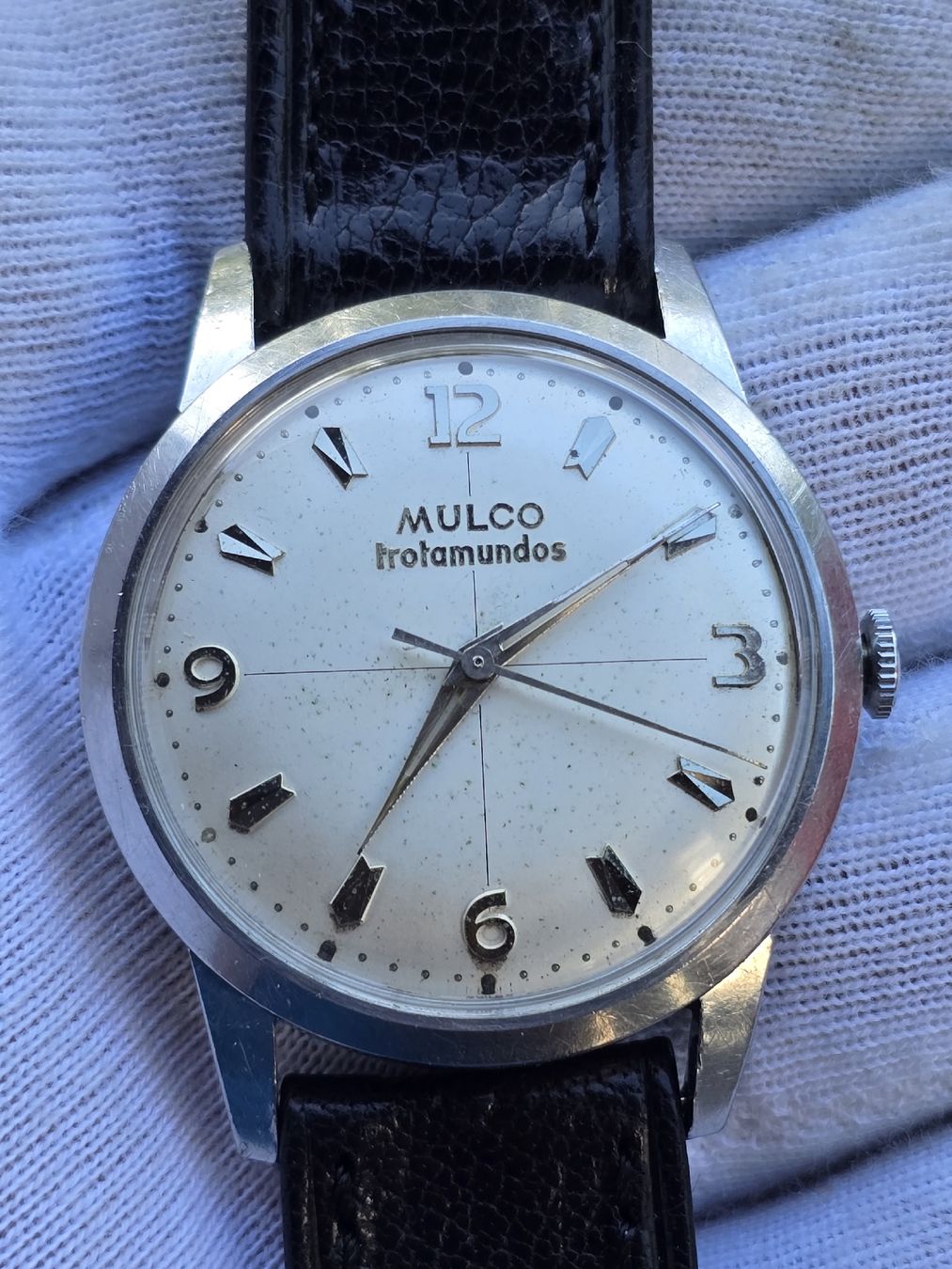 Swiss Uhren: Montre Mulco trotamundos automatic – Gebraucht aus Grand-Lancy von Montre-Swiss