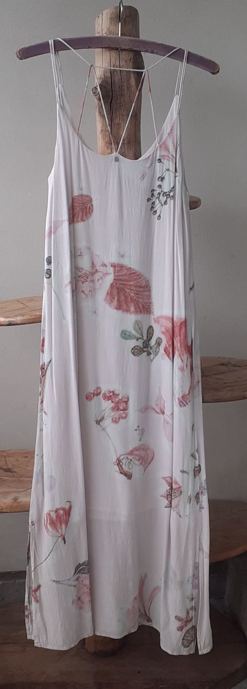 Nile Vestiti: Nile atelier langes Sommerkleid, S – Usato da Bern venduto da Solarsystem 2