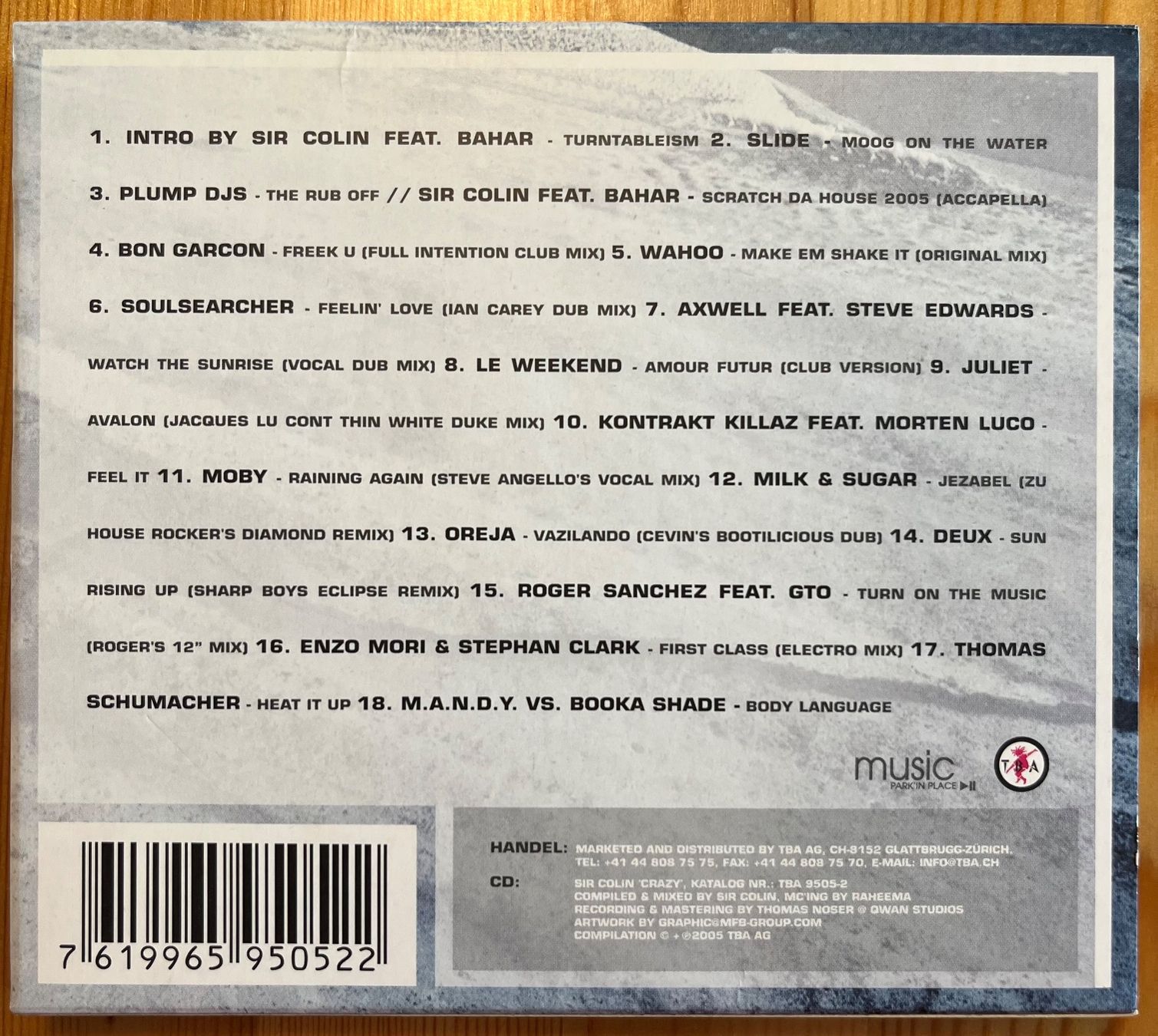 CD: Sir Colin - Crazy (CD) – Usato da Zürich venduto da Gurkis 1