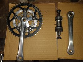 Pédalier VTT Shimano FC-M737, vintage pour collectionneur