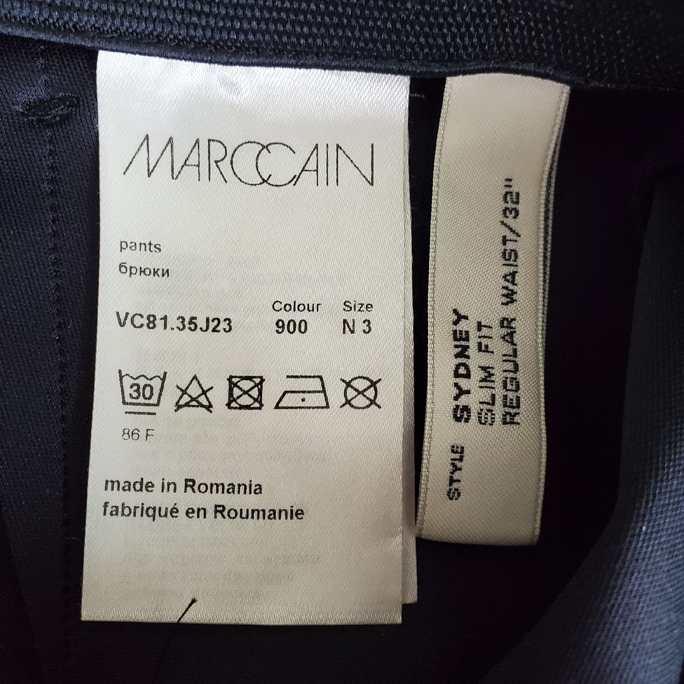 Marc Cain Pantaloni: Marccain Hose Gr. N3 schwarz – Usato da Engelburg venduto da Pascel 2