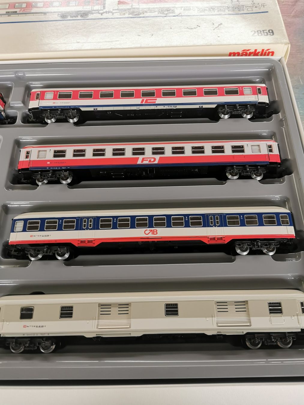 Märklin Modellini di ferrovie: Märklin Demeo Zug 2859 – Nuovo (secondo la descrizione) da Waltenschwil venduto da Nitsud 1