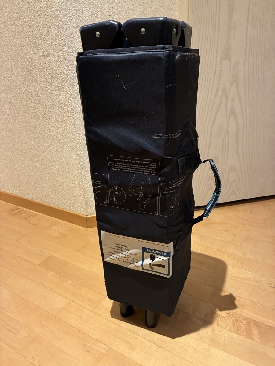 Letti: Reisebett mit Matratze in blau – Usato da Cham venduto da mbe_f76y 5