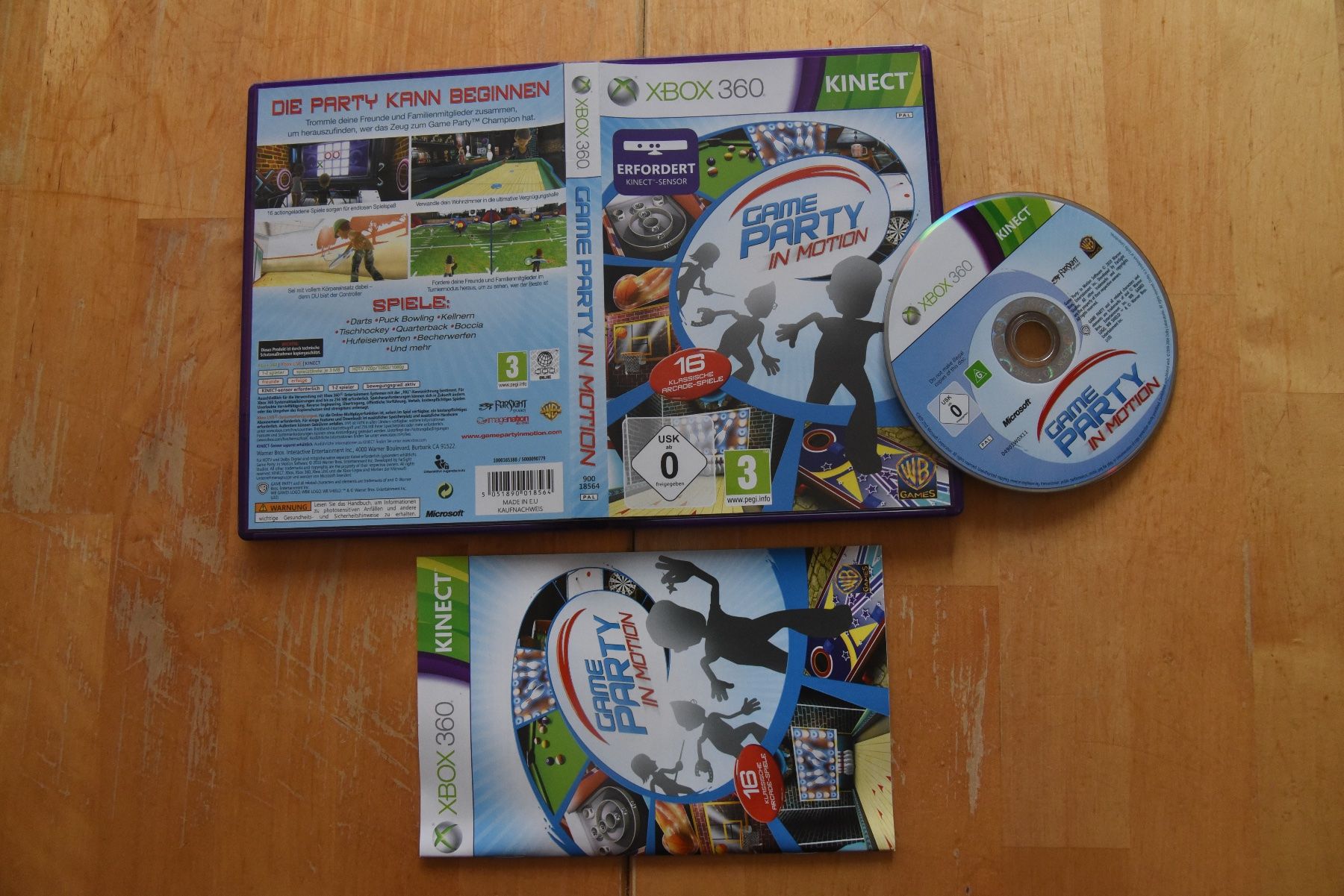 Jeux: Game Party in Motion (CIB) – D'occasion à Frenkendorf par gelbeZinnie