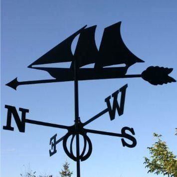 Bandiere: Wetterfahne gross-SEGELSCHIFF – Nuovo e nell'imballaggio originale da Rupperswil venduto da big-one-sale