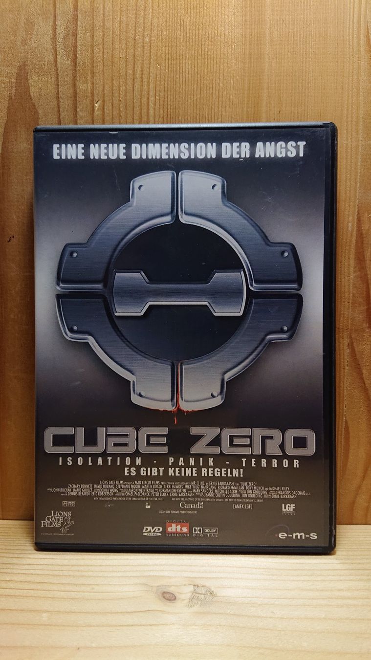 Tutti i DVDs: CUBE 1 bis 3 auf DVD – Usato da Wilderswil venduto da Exebub 5