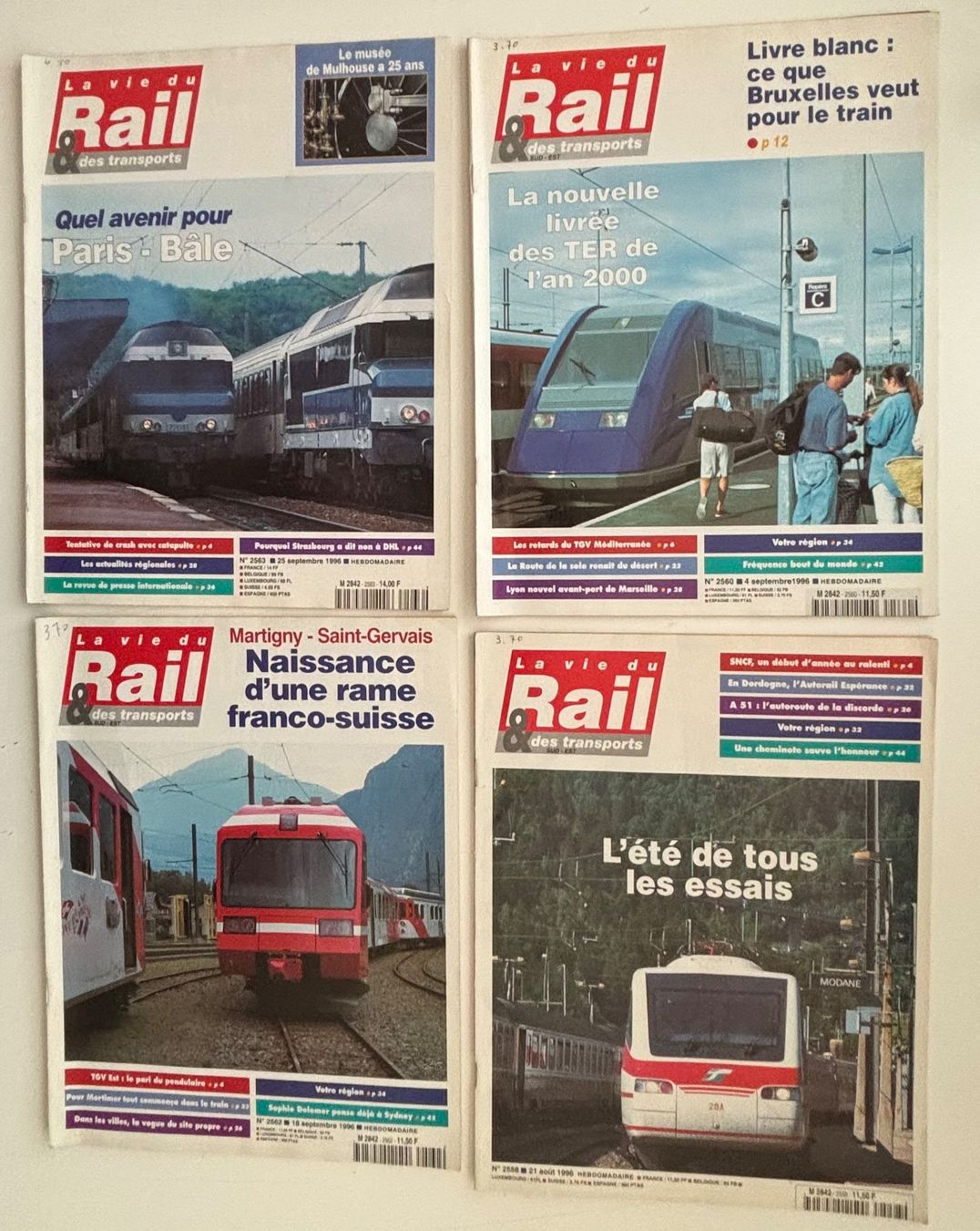 Riviste & Magazine: Lot de 10 magazines ferroviaire – Usato da Neuchâtel venduto da gefdeneuch 2