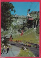 AUF SCHWÄGALP, BLICK VON DER TALSTATION AUF RESTAURANT, 1986
