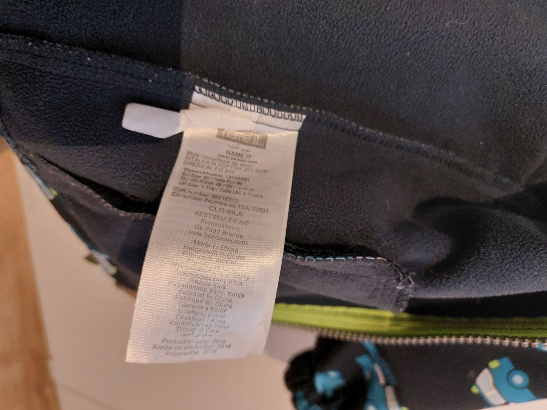 Name It Jacken & Mäntel: Name it Playtech Übergangsjacket, 86, auto leichte Jacke – Gebraucht aus Büttikon AG von lca_v7pb 5