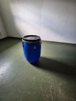 Blaues Weithalsfass, 60 Liter - ideal für den Garten!