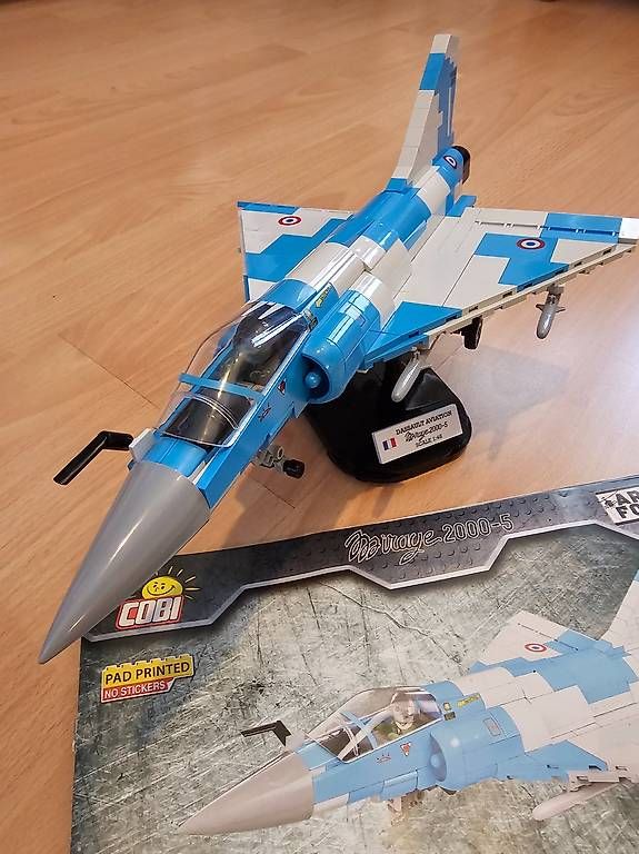 Cobi Giocattoli: COBI 5801 Mirage 2000-5 – Usato da Schaan venduto da Klemmbausteine 1