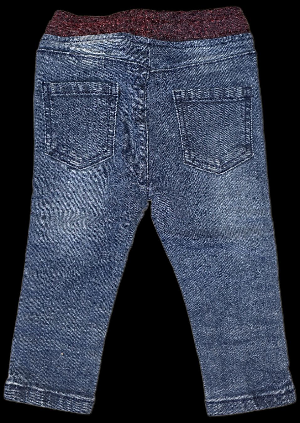 Hosen: Süsse Superman Jeans, Grösse 80, Top Zustand, elastisch – Gebraucht aus Teufenthal AG von thuzsu 2