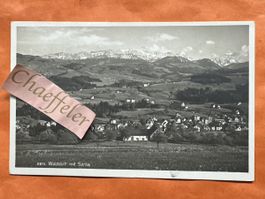1921 2811. Waldstatt mit Säntis 