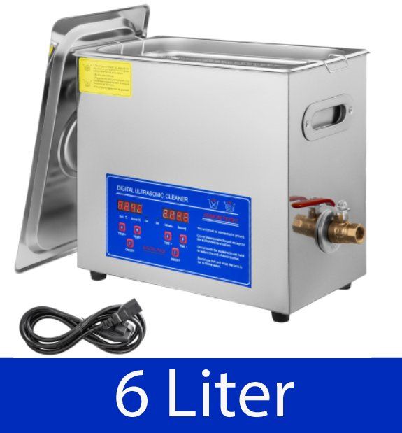 Ultraschall-Reinigungsgerät 6 Ltr. Inkl. 100 Ml Universalkonzentrat EM 090 Emmi 60 Hc Plus