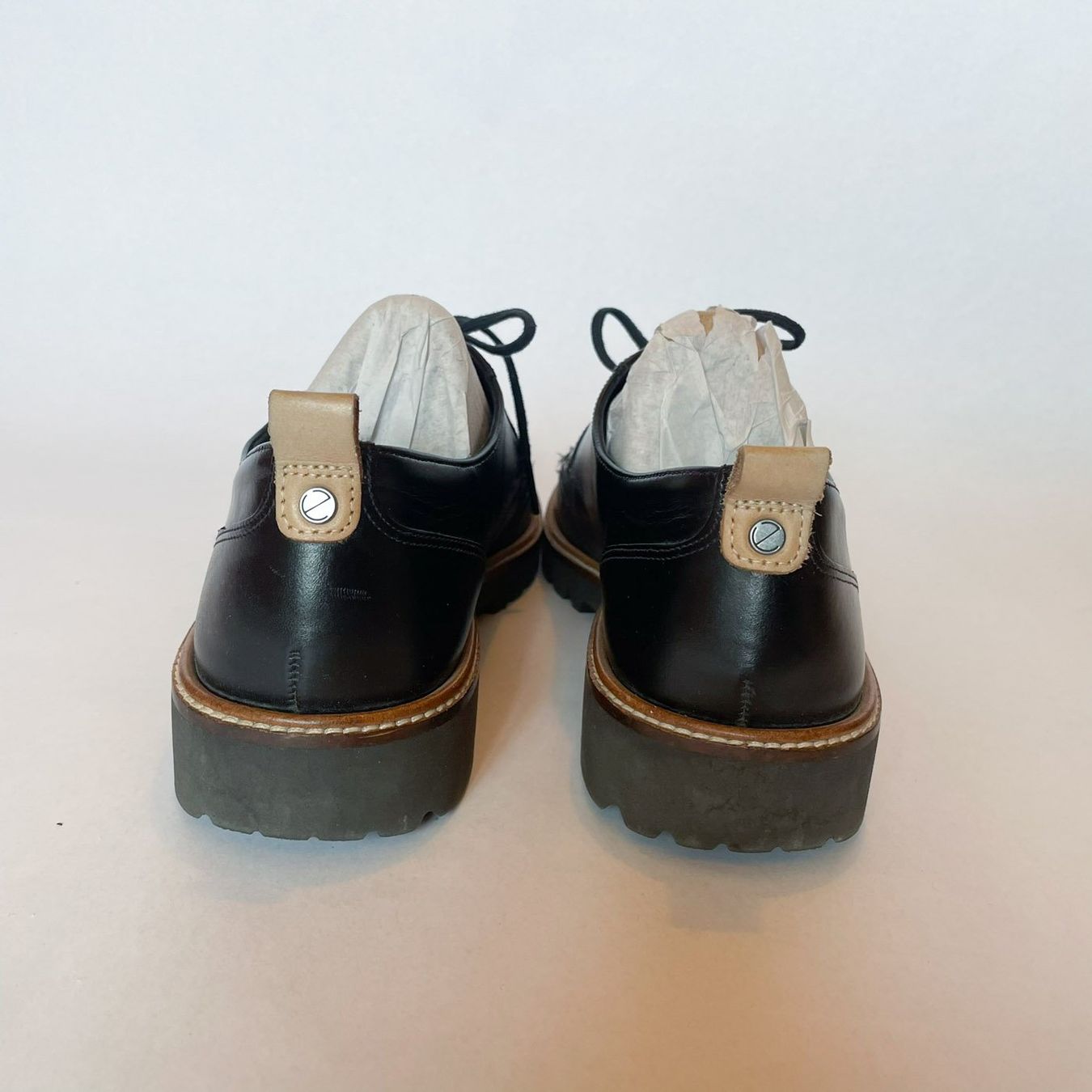 Ecco Scarpe da donna: ECCO Leder Schnürschuhe Brogue Schwarz Gr. 39/40 – Usato da Lausanne venduto da Megan88 4